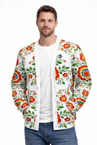Folk Noir Colourful- Cardigan