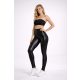 Shiny basic leggings