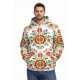 Folk Noir Colourful-Bloom Hood